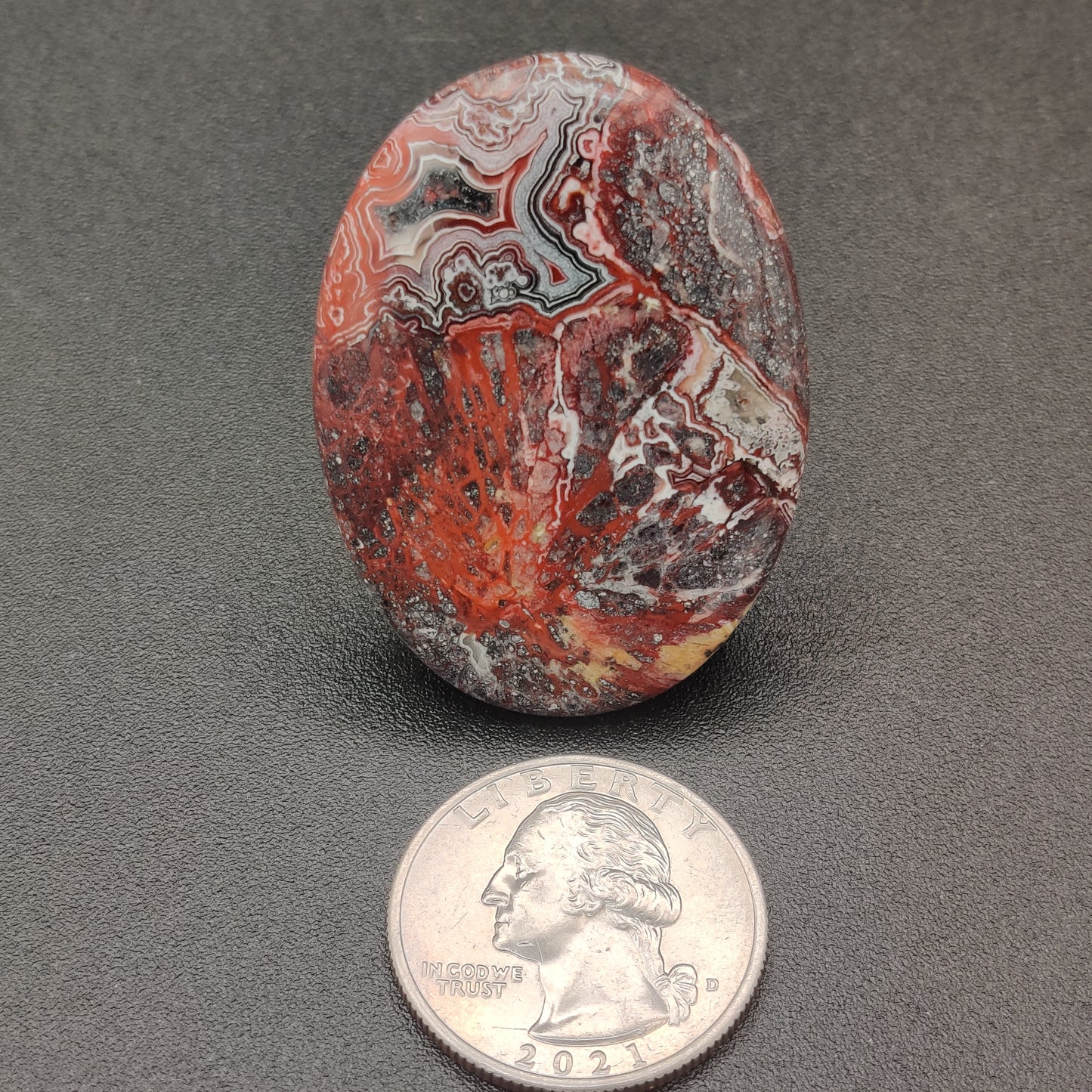 Crazy Lace Agate Cabochon Mexico 71.15 carats (14.23g)