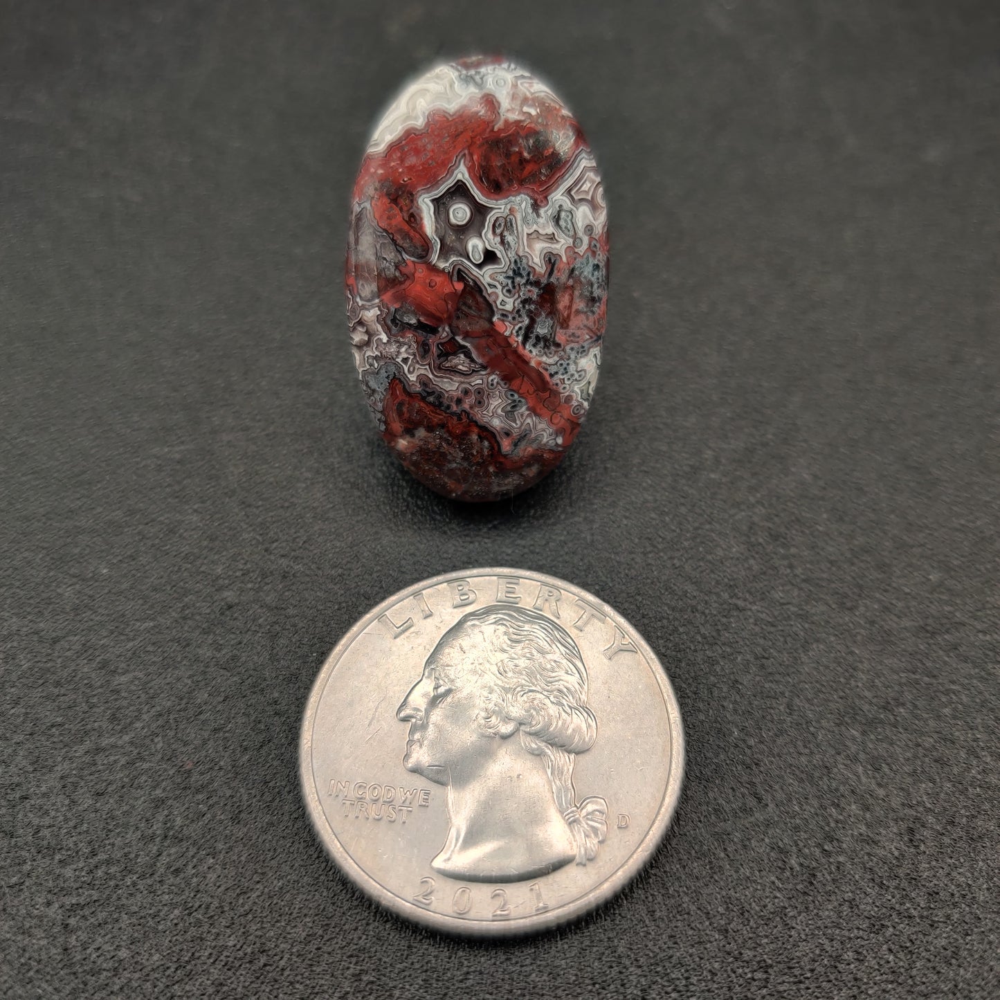 Crazy Lace Agate Cabochon Mexico 29.5 carats (5.9g)ca