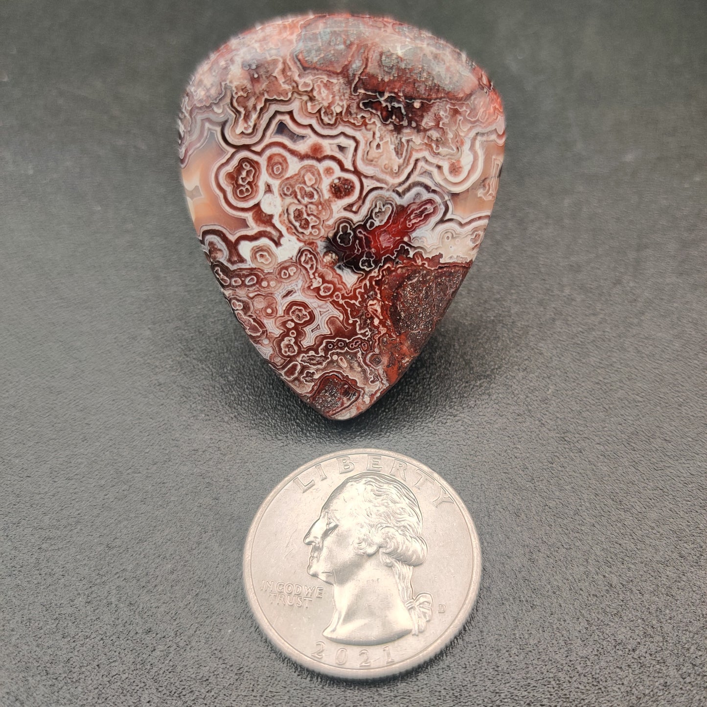 Crazy Lace Agate Cabochon Mexico 80.4 carats (16.08g)