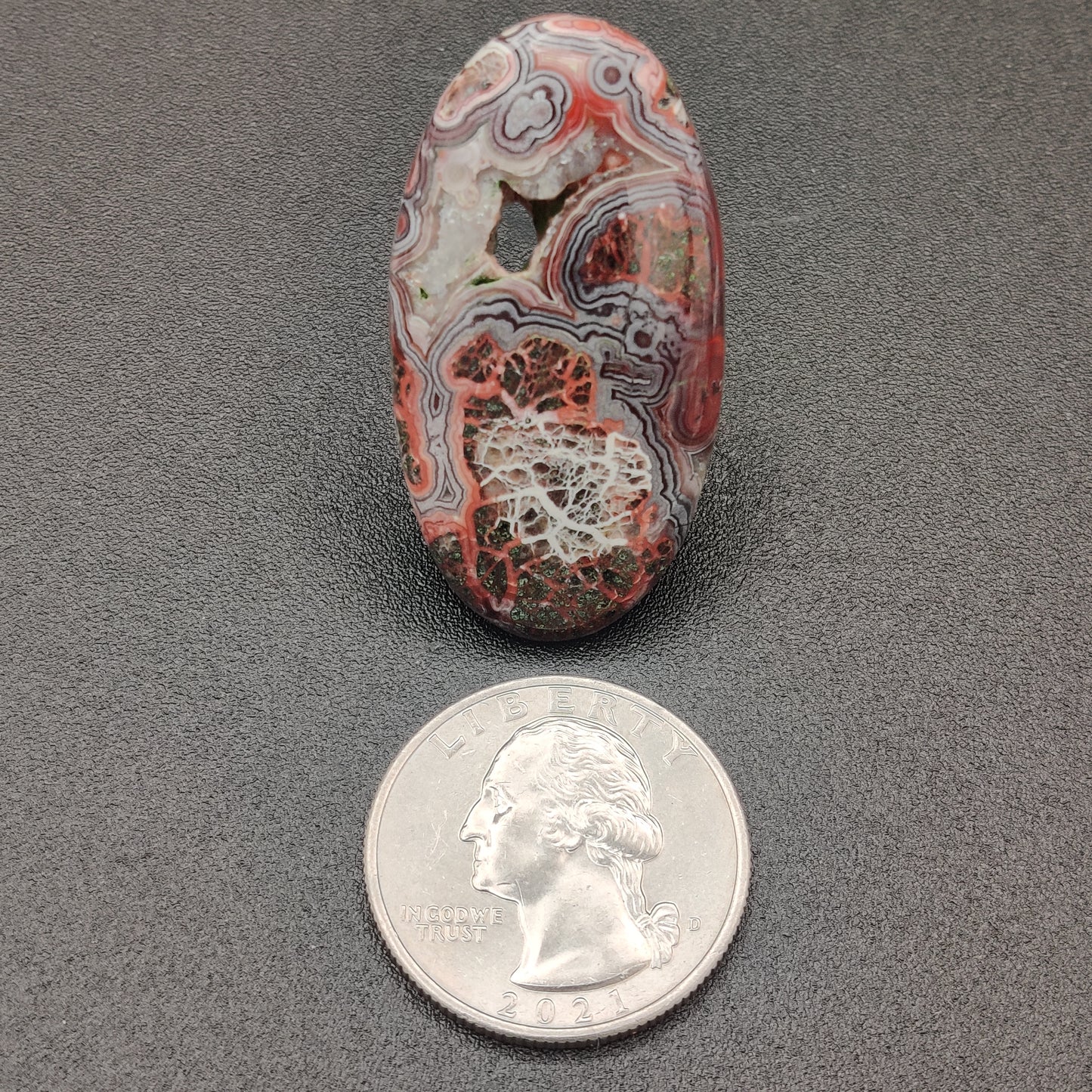 Crazy Lace Agate Cabochon 36.6 carats (7.32g)